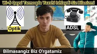 Qaysi #Wi-fi Tarmog'idan Foydalangan Maʼqul Bilasizmi? Bilmasangiz Biz O'rgatamiz #InternetTezligi