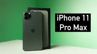 Apple iPhone 11 Pro Max unboxing - It's green!