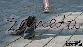 Black high heels