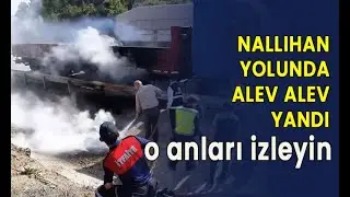 #NALLIHAN  YOLUNDA ALEV ALEV YANDI