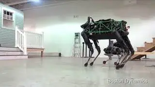 Boston dynamics robot dog