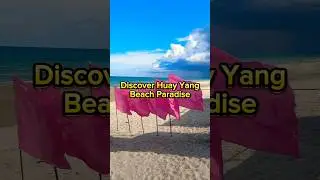 Escape to Huay Yang beaches in Thailand. A non-touristic Paradise. #thailand  #beach #travelvlog