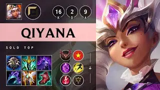 Qiyana Top vs Yasuo: Legendary - VN Grandmaster Patch 14.24