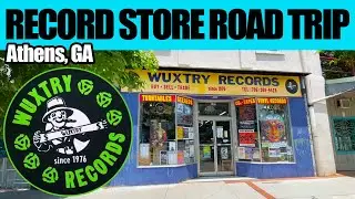 Wuxtry Records in Athens, Georgia and some R.E.M. landmarks.... #physicalmedia