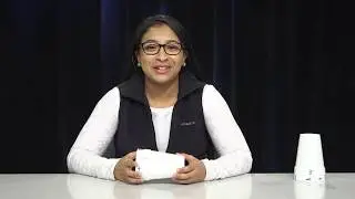 Building Words with Styrofoam Cups