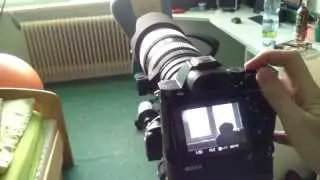 Sony A7 + Sigma 70-200mm F2.8 + Fotodiox EF to NEX adapter