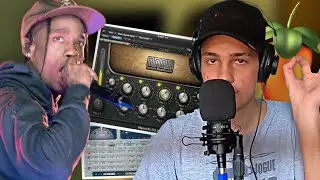 Travis Scott's most insane vocals in FL Studio (how to mix like Travis Scott and Drake)