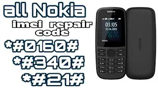 Nokia 105 2019 imei change code ✅💯