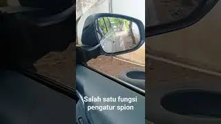 Salah satu fungsi pengatur spion mobil