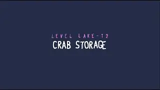 Baba is You - The Lake Level 12 - Crab Storage Solution