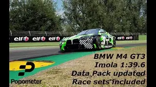 ACC BMW M4 - Imola 1:39.6 - Hotlap + Setup in Data Pack