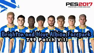 BRIGHTON AND HOVE ALBION FACEPACK | PES 2017