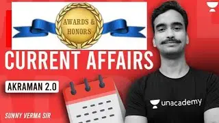 Awards and Honours :: Current Affairs 2021  :- NDA 2021 (SUNNY VERMA)