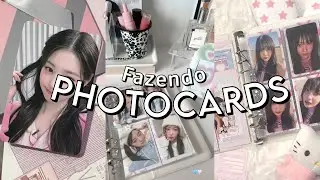 Tentando fazer PHOTOCARDS sozinha! | Pinguimnari