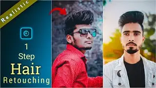 Ps Hair Retouching on Mobile | How to increase hair size in mobile - QK Pictures