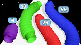 Pop Tube Run 3D - ASMR Gameplay (Freeplay, Part 01)