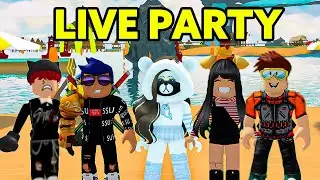 TUTTI GLI YOUTUBER FANNO UN PARTY McDonald's SU ROBLOX!