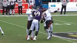 Ravens Bengals Rivalry 2021-22 | Big Hits, Trash Talk (pt 1)