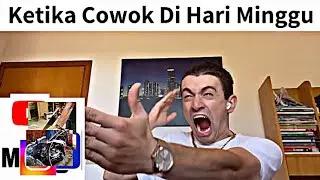 Cowok Ketika Di Hari Minggu || Azel Meme
