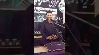 Jo zair e kisa parwan chahre ZAINAB.sa aisi hasti hai by kazim zaidi
