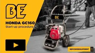 Pressure Washer Start-Up (Honda GC 160)