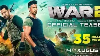 WAR 2 | Official Teaser | Hrithik Roshan | NTR | Kiara Advani | Ayan Mukerji | YRF Spy Universe