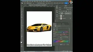 Change Car Color Using Photoshop Trick 