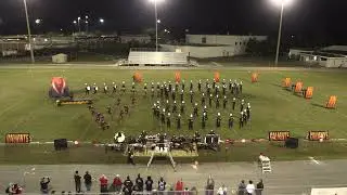ERHS marching band MPA performance