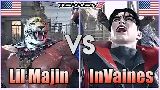 Tekken 8 ▰ Lil Majin (#1 King) Vs InVaines (Devil Jin) ▰ Player Matches!