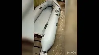 Ремонт надувной лодки и вклейка покупного киля с последующим апгрэйдом.