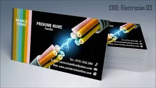 Carti de vizita Electrician autorizat by CDVi