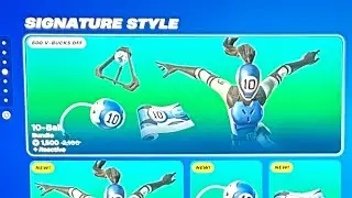 Fortnite gameplay van de 10-Ball Bundle