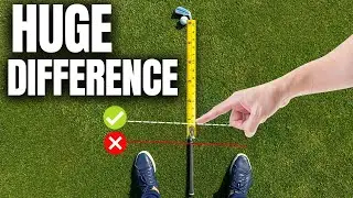 I'VE CHANGED HOW FAR I STAND FROM THE GOLF BALL AND THE DIFFERENCE IS HUGE!