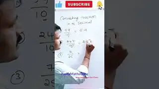How to convert Fraction to a Decimal 