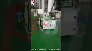 Линия для наложения стекловолокнистой изоляции способом обмотки