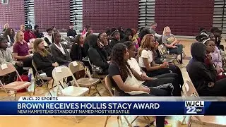 Brown hauls in 32nd annual Hollis Stacy Award