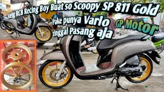 Velg Racing Boy Scoopy 2020 pake Punya Vario.