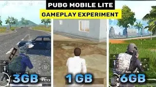 Pubg Mobile Lite Gameplay Experiment On 2Gb , 3Gb , 4Gb , 6Gb Ram Phones | Lag | Graphics | Compare