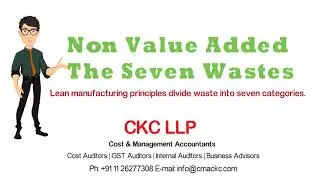 Non Value Added Activities in Costs Management - The Seven Wastes