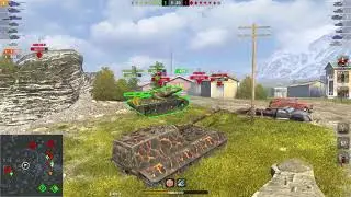Wot Blitz 8,5k dmg TOON HARD teamwork!