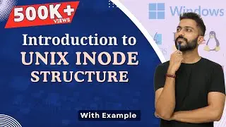 L-7.7: Unix Inode Structure with Numerical Example | OS