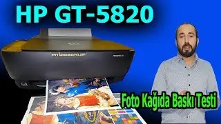 HP GT5820 Printing on photo paper. 500. 4K