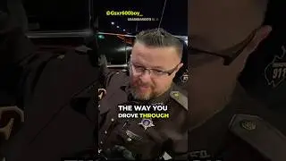 Speeding Biker Gets Busted By Cop While Lane Splitting