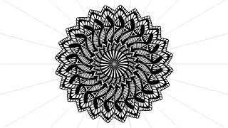 Basic mandala on amaziograph(ipad pro)