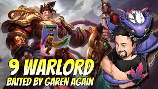 Baited by Garen into 9 Warlord Victory! | TFT Fates | Teamfight Tactics