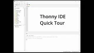Set Up ESP32 MicroPython Development Environment with Thonny IDE