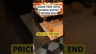 Mumbai Hotel Buffet LEMON TREE HOTEL BUFFET #foodblogger #5starhotels #lemontree #mumbaibuffet
