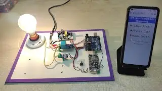 IOT based Smart Grid Power Monitoring System | Arduino NodeMCU ESP8266 Webserver