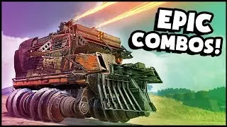 Crossout - NOW THIS IS AWESOME! EPIC NEW FACTION ITEM COMBINATIONS! (Crossout Gameplay)
