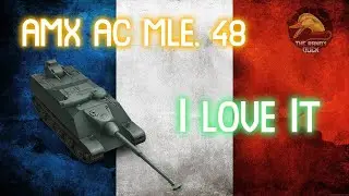 AMX AC MLE. 48 in Malinovka, 9k9 damage combine, 5 kills, mastery